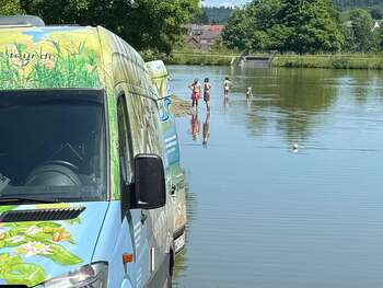 Das Fischmobil — mobiler frischer Fisch