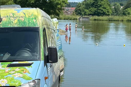 Das Fischmobil — mobiler frischer Fisch